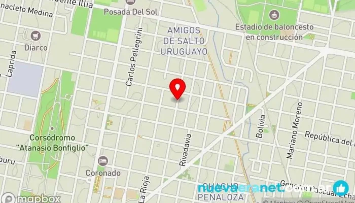 mapa de DK Pastelería en Concordia