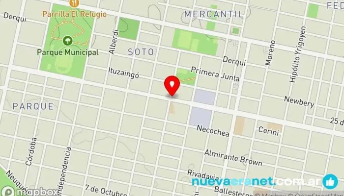 mapa de Dokime Panadería Panadería en Cañada de Gomez