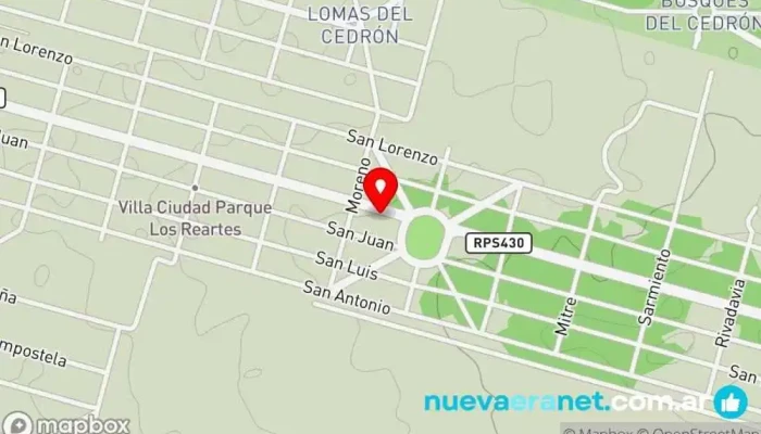 mapa de DOLCE & SALATO!!! Panaderia Heladeria Cafeteria Panadería, Cafetería, Heladería en Córdoba