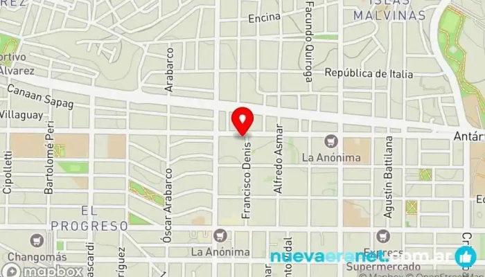 mapa de Dominga Pastelería en JLB