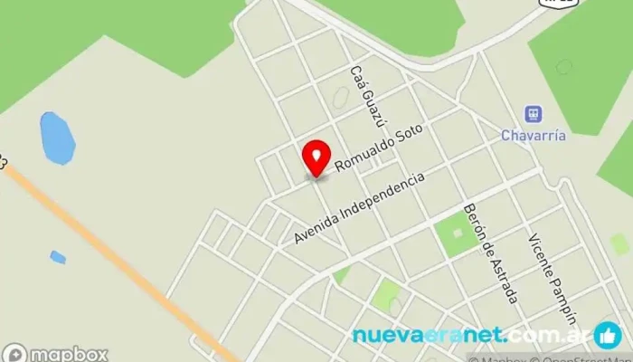 mapa de Don Agustín Panadería en Chavarría
