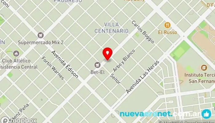 mapa de Don Antonio Panadería Y Confitería Panadería en Resistencia