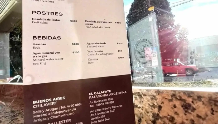 Don Luis -  Carta - El Calafate