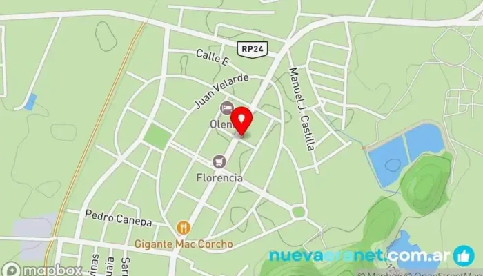 mapa de Don Santa Panadería, Tienda de alimentación, Tienda de comestibles, periódicos y medicamentos en Cerrillos