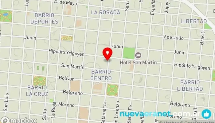 mapa de Donuts Corrientes Tienda de donuts en Corrientes