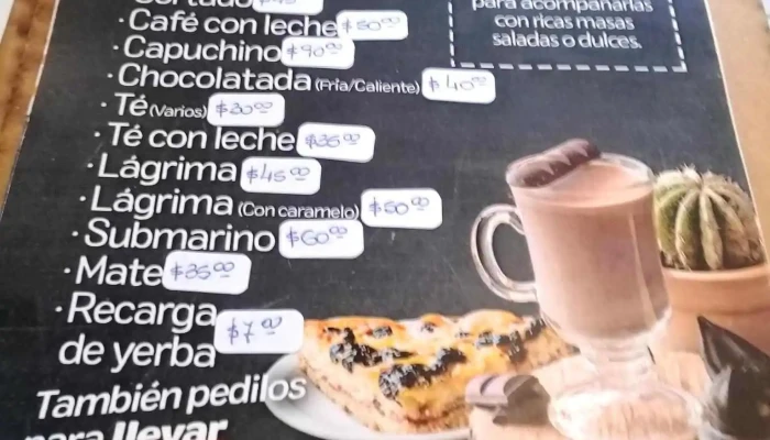 Dore Delicias Panaderia Cafeteria Carta - Oberá