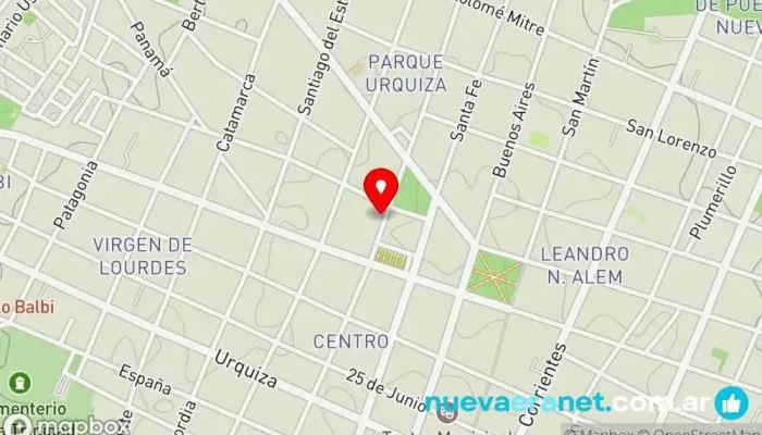 mapa de Dos Molinos Panaderia Panadería en Paraná
