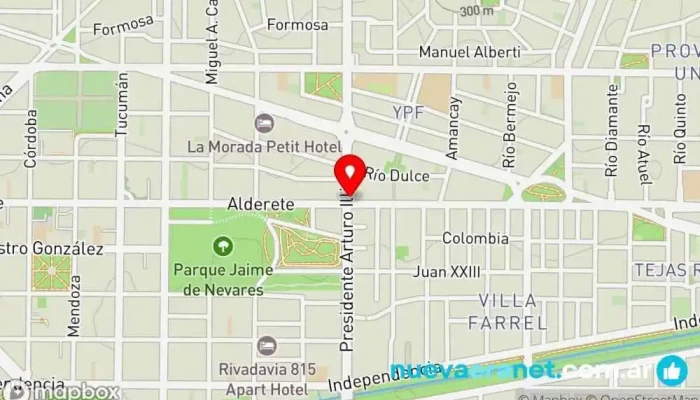 mapa de Dulce Antonia Pasteleria Panadería en Neuquén