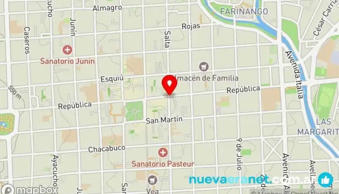 mapa de Dulce aylin Panadería en San Fernando del Valle de Catamarca