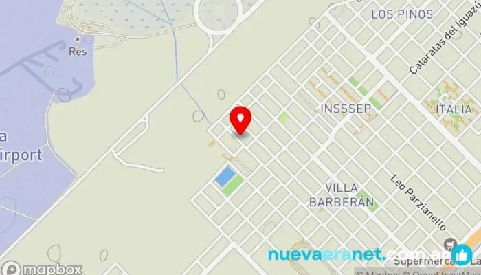 mapa de Dulce bella Delfina Pastelería en Resistencia