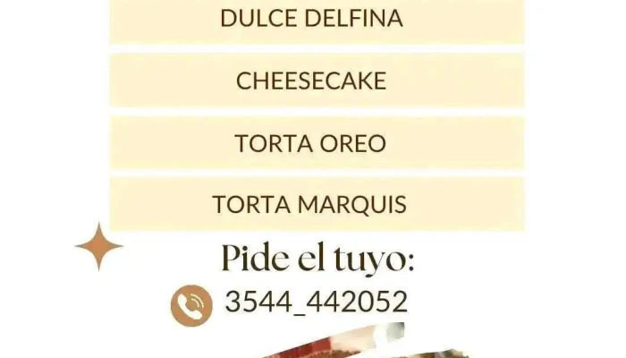 Dulce Delfina -  Carta - Villa Dolores