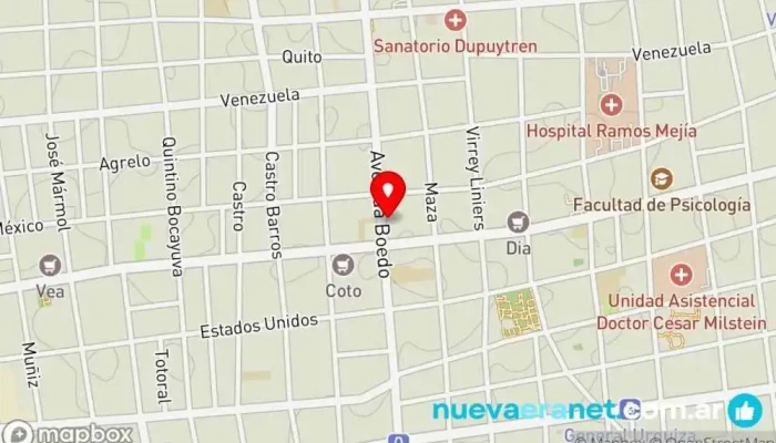 mapa de Dulce encAnto Pastelería en Cdad. Autónoma de Buenos Aires