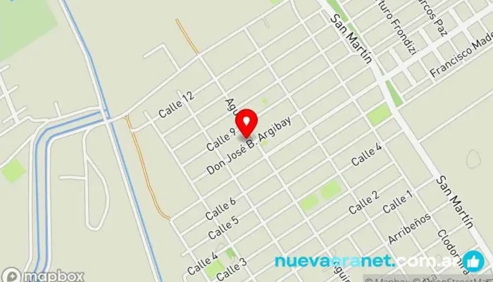 mapa de Dulce Marina Panadería en La Banda