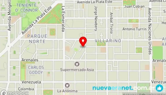 mapa de Dulce repostería, Cipolletti,rio negro Panadería en Cipolletti
