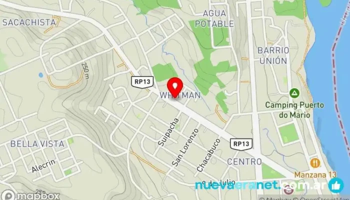 mapa de Dulce Soberbio Pastelería en El Soberbio