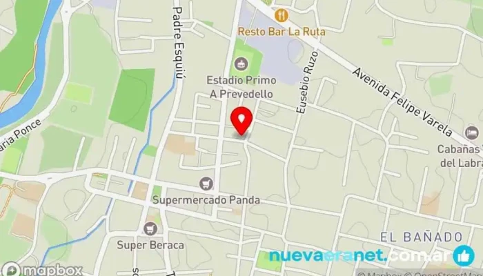 mapa de Dulce Stephano Pastelería en San Isidro