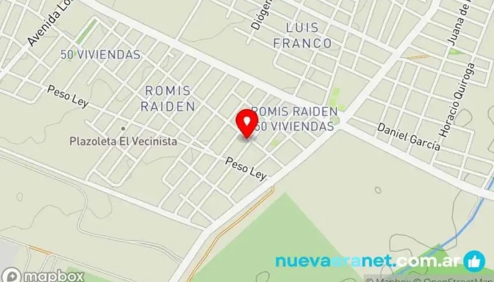 mapa de Dulce Vida Pastelería en San Fernando del Valle de Catamarca