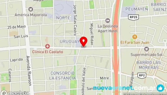 mapa de DULCELINA reposteria & pasteleria Panadería en San Juan