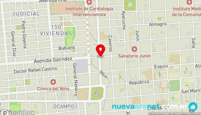 mapa de Dulces Caprichos Panadería en San Fernando del Valle de Catamarca