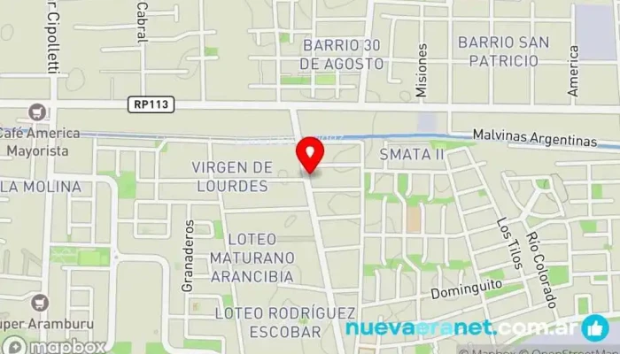 mapa de Dulces Delicias Panadería en San Juan