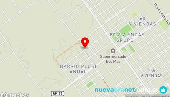 mapa de Dulces iara Pastelería en Paso de los Libres