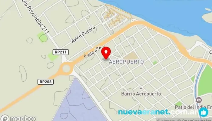 mapa de Dulces Isabella Pastelería en Santiago del Estero