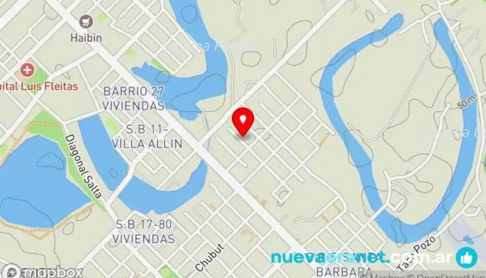mapa de Dulce's Nath Panadería en Fontana