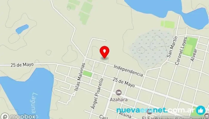 mapa de Dulces Tentaciones Panadería en Saladas