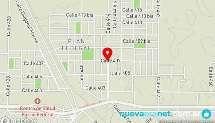 mapa de Dulzura's panadería y confitería Panadería en Gral. Pico
