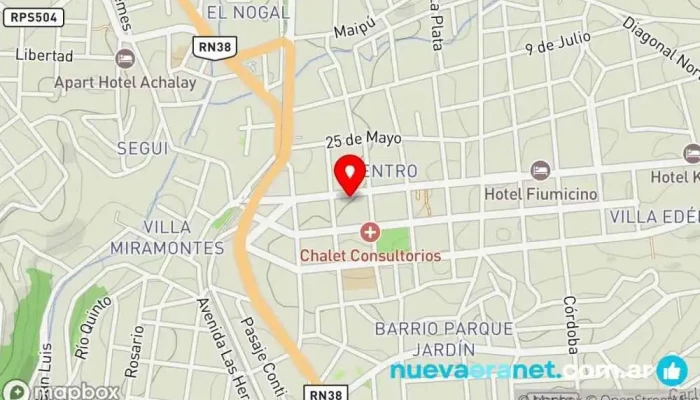 mapa de Ekadanta, tienda esotérica Tienda de regalos en La Falda