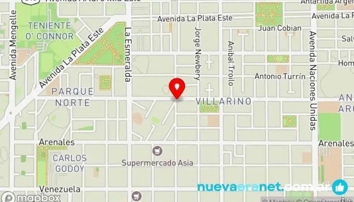 mapa de El Bincho Pan Panadería en Cipolletti