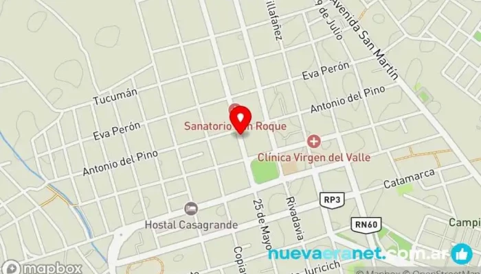 mapa de El Cóndor Panadería en San Fernando del Valle de Catamarca
