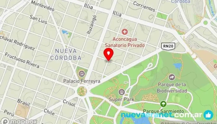 mapa de El Deleite Panaderías Panadería en Córdoba