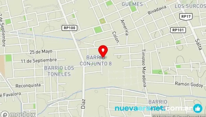 mapa de El Fogon Articulos Tienda de artículos para el hogar en Chimbas