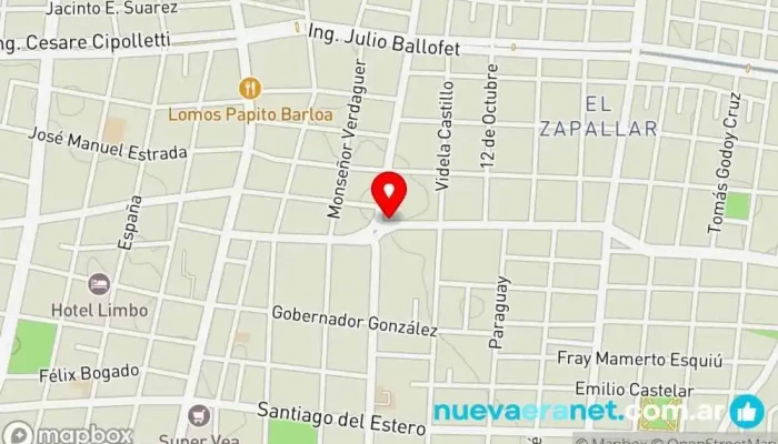 mapa de El Genio de las Tortas Tienda de tartas en Las Heras