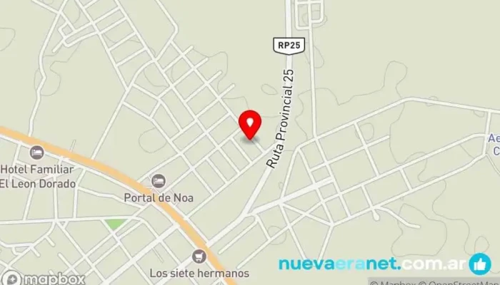 mapa de El Mar Panadería en Chamical