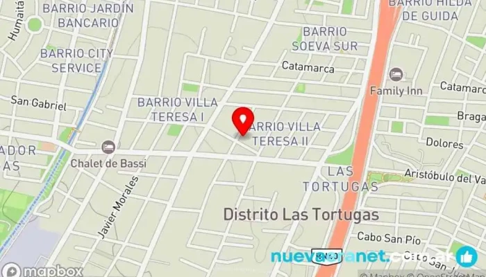 mapa de El Mastil Multirubros Panadería en Godoy Cruz