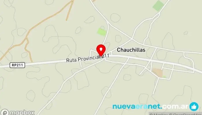 mapa de El Nene el boliche del reino santiagueño Santuario en Chauchillas