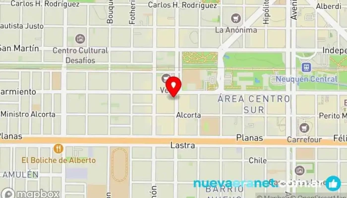 mapa de EL PAN DE JUAN Panadería en Neuquén