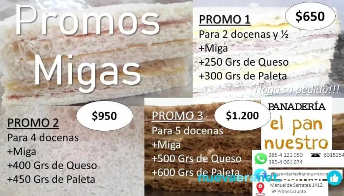 El Pan Nuestro -  Carta - Santiago del Estero