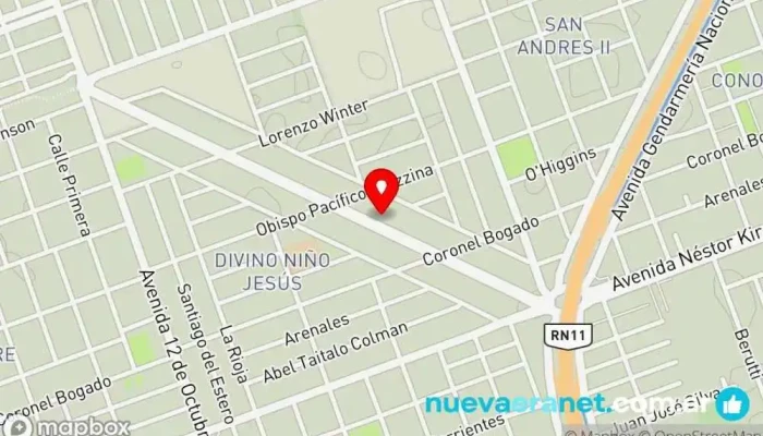 mapa de El Pola Panaderia Panadería en Formosa