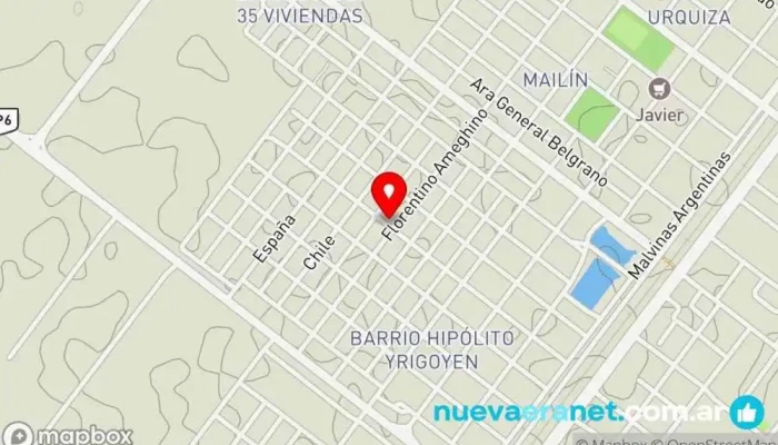mapa de El progreso Panadería en Las Breñas