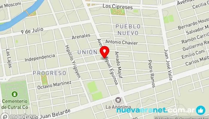 mapa de El Rafa Panadería en Cutral Co