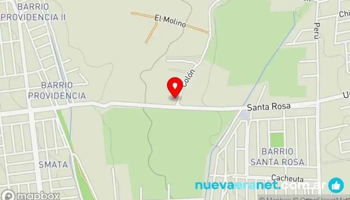 mapa de Elcamino Panadería en Las Heras