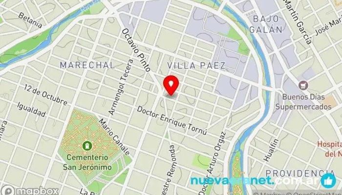 mapa de En El Nombre Del Pan Panadería en Córdoba