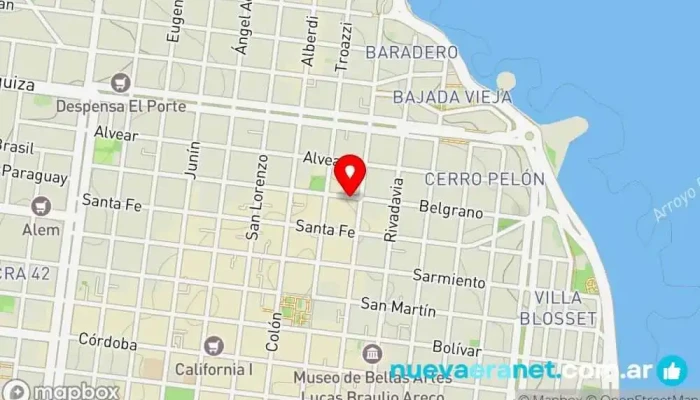 mapa de Entre Migas Panadería en Posadas