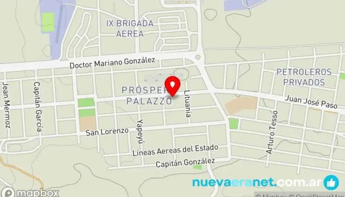 mapa de Entremasas Panadería en Comodoro Rivadavia