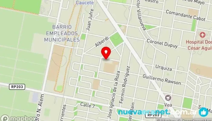 mapa de Escudero Panadería ( De EDUARDO ESCUDERO ) Panadería en Caucete