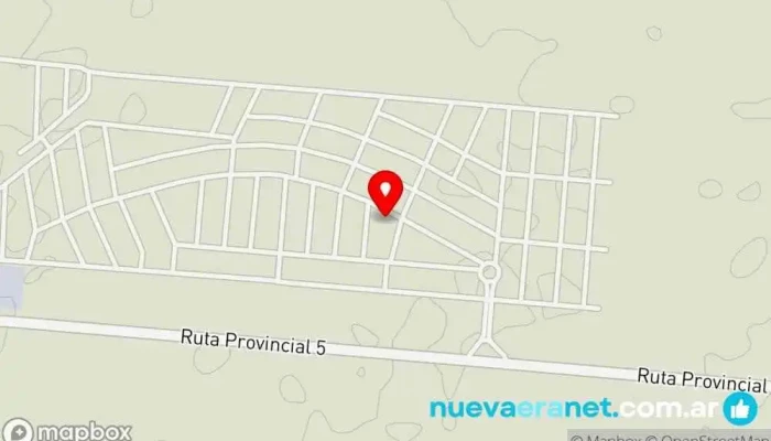 mapa de Estacion Conlara Urbanización en Santa Rosa del Conlara