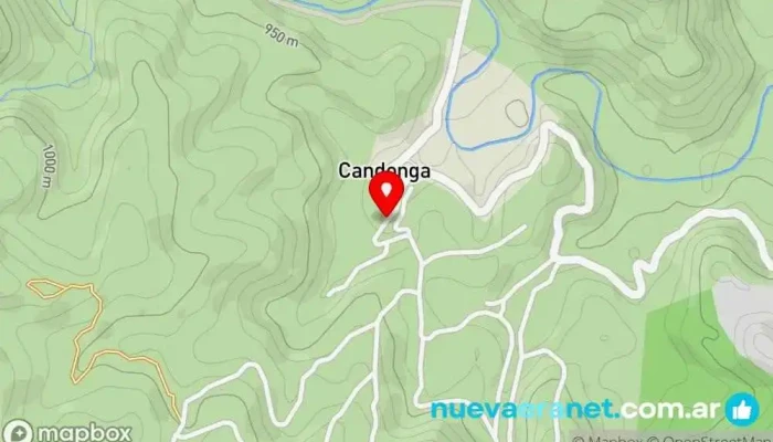 mapa de Estancia Candonga Restaurante, Bed & Breakfast, Recinto para eventos, Servicio de paseo a caballo, Servicios nupciales en El Manzano